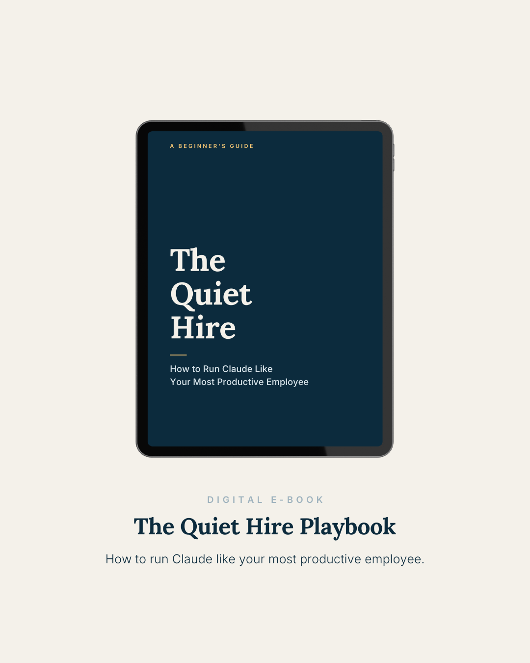 The Quiet Hire: How to Run Claude Like Your Most Productive Employee